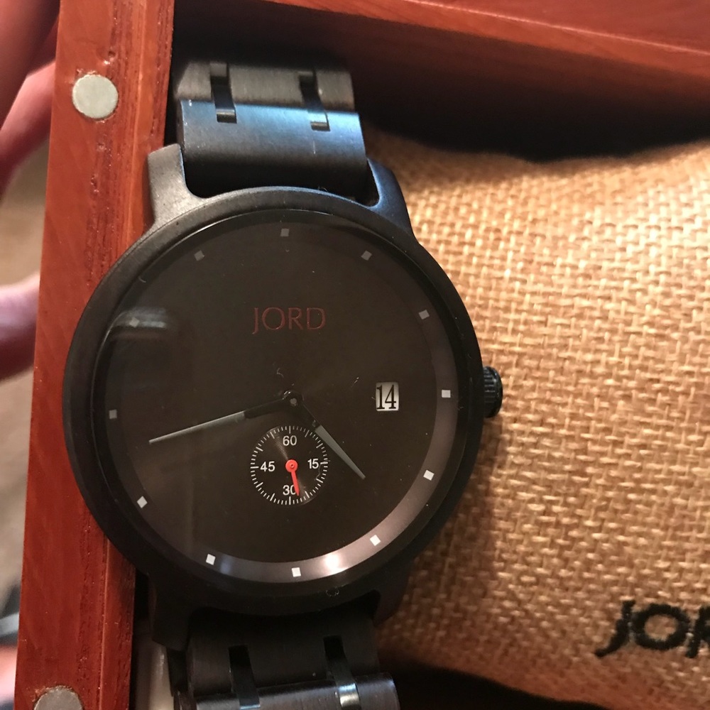 Men’s Jord Wood Watch - Brand New